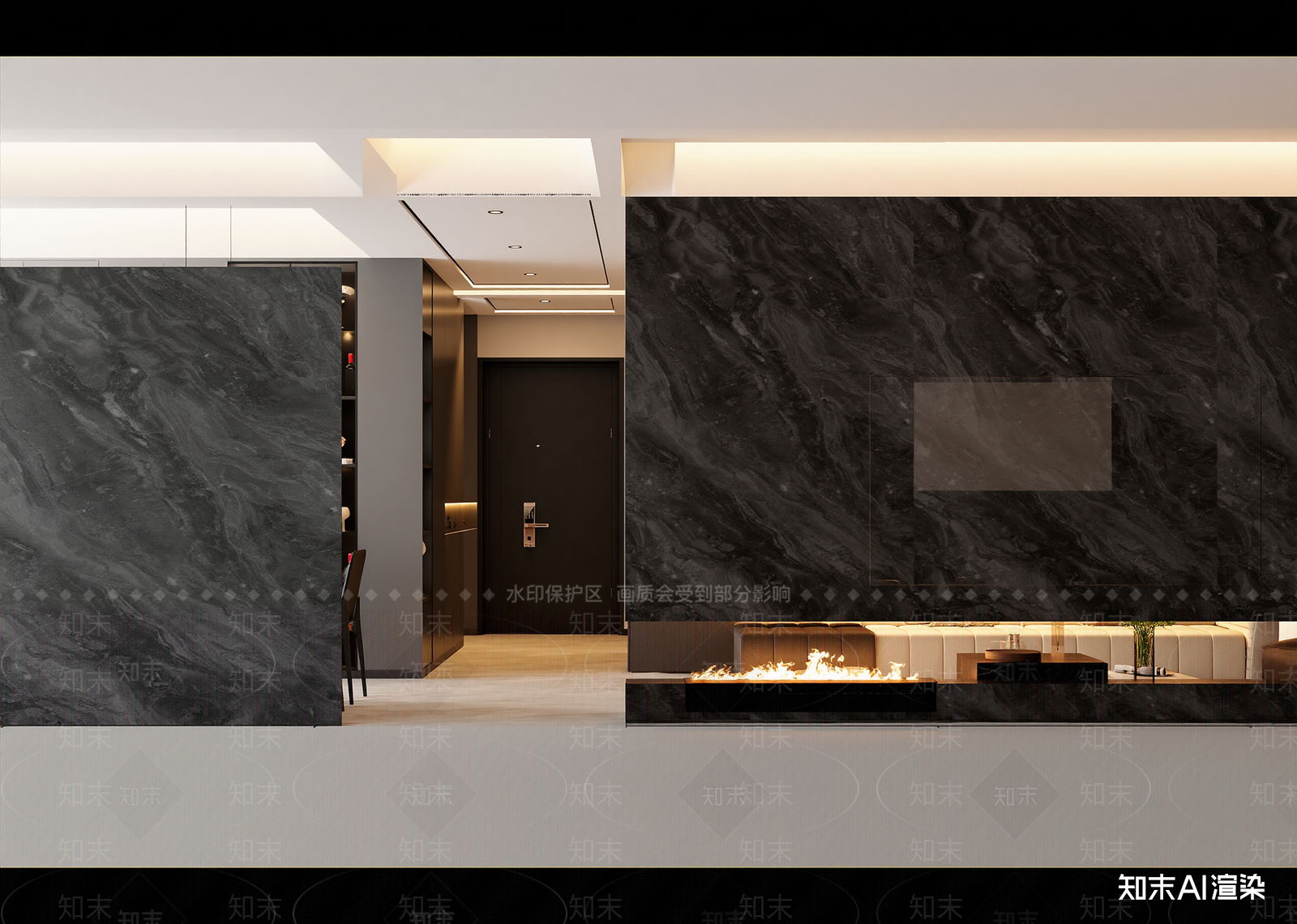 现代玄关3D模型下载【ID:1215159204】