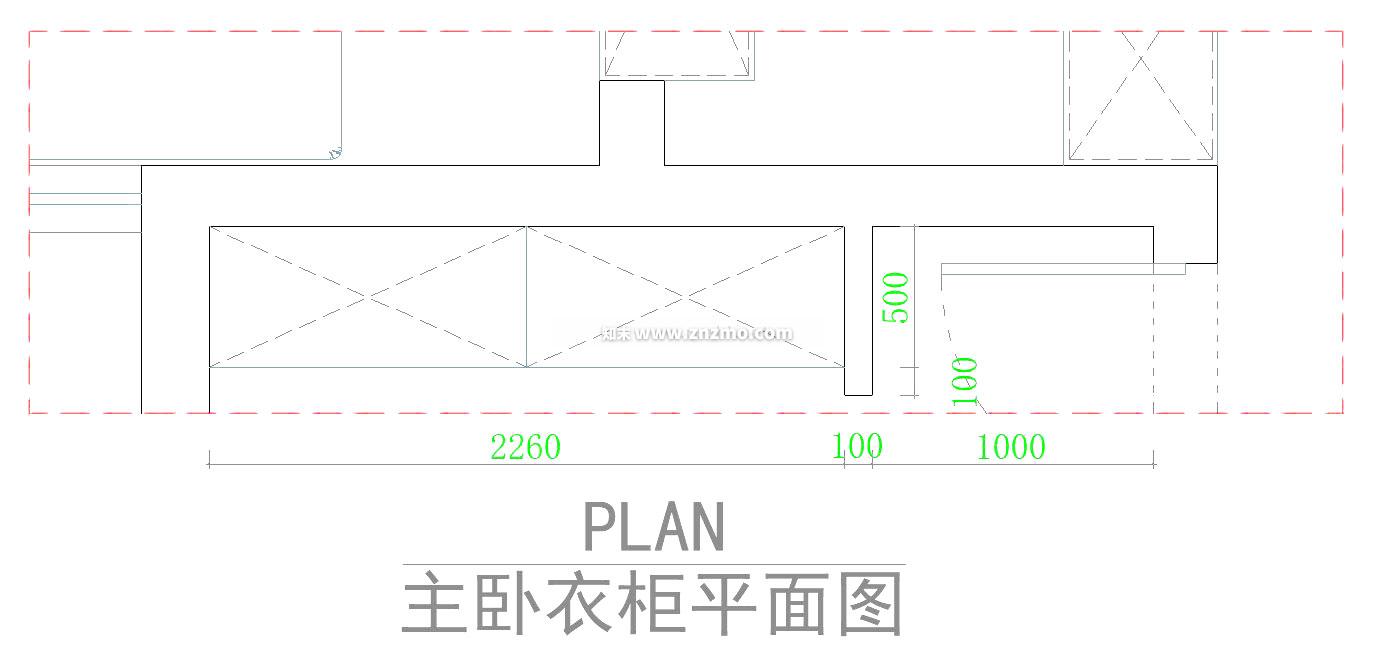 衣柜cad施工图下载【ID:179540111】