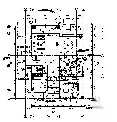 广东东莞市某村3-386型别墅建筑结构施工图cad施工图下载【ID:149892180】