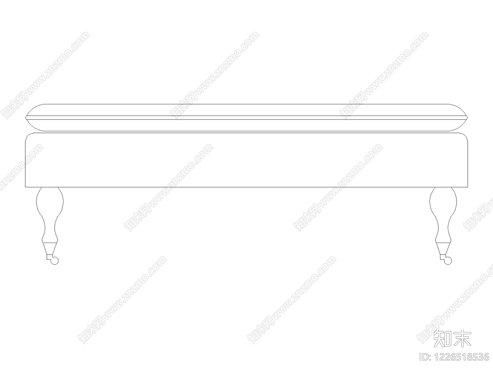 桌子CAD图纸
