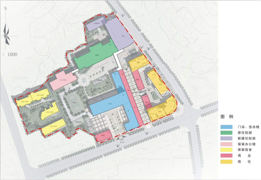 保靖人民医院建筑设计方案文本+CADcad施工图下载【ID:151588104】