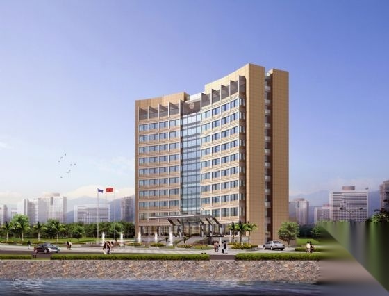某十二层联合办公大楼建筑施工图cad施工图下载【ID:151433121】