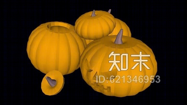 南瓜SU模型下载【ID:621346953】