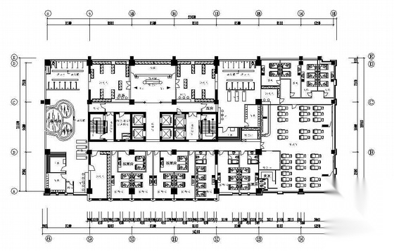 某酒店装修方案图cad施工图下载【ID:168058146】