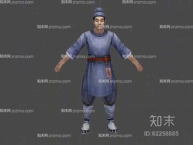 单人123D模型下载【ID:62258885】