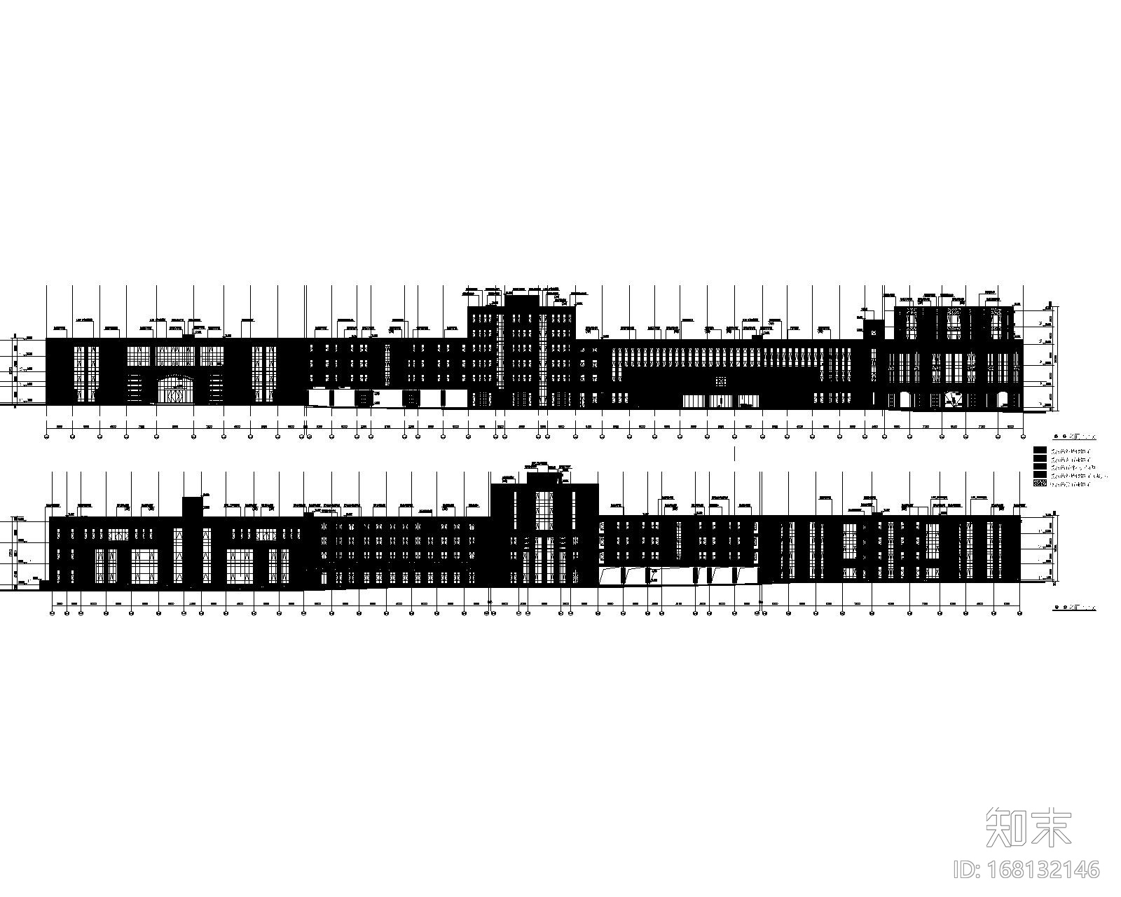 教学楼施工图下载【ID:168132146】