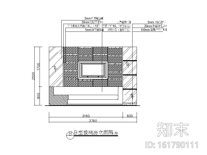 [江苏]现代酒吧设计CAD施工图cad施工图下载【ID:161790111】