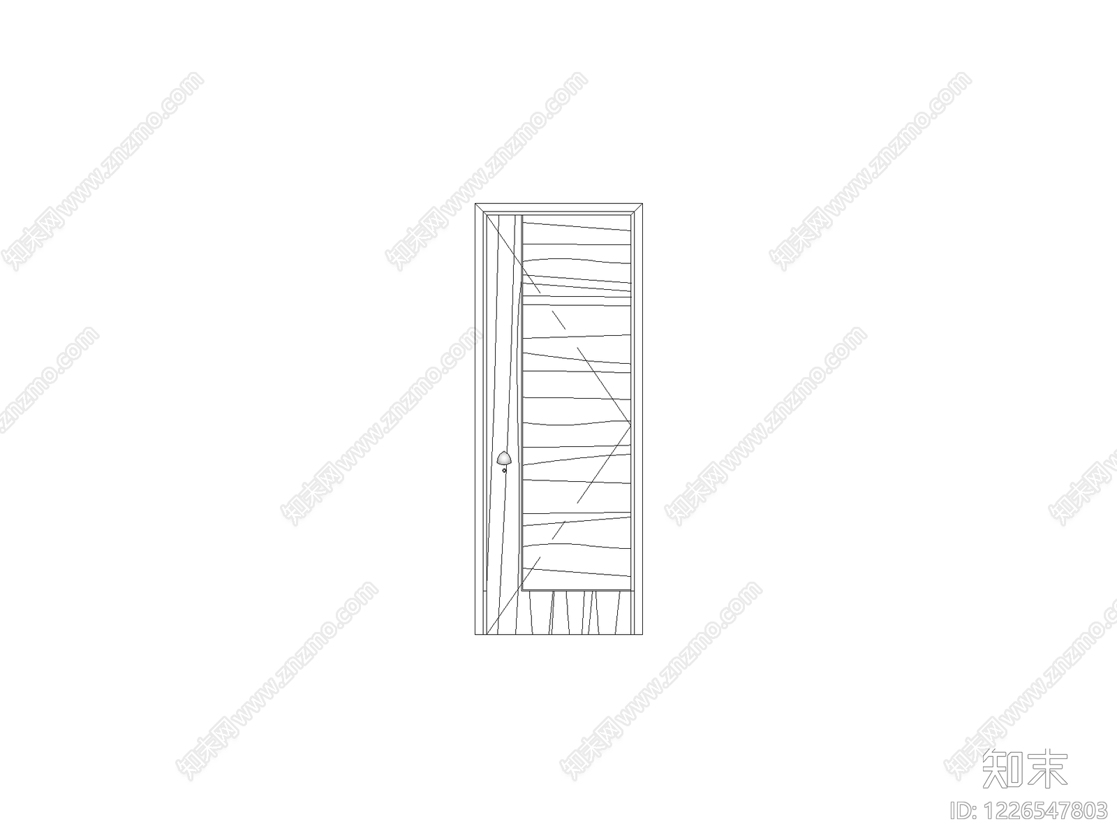 内门系统cad施工图下载【ID:1226547803】
