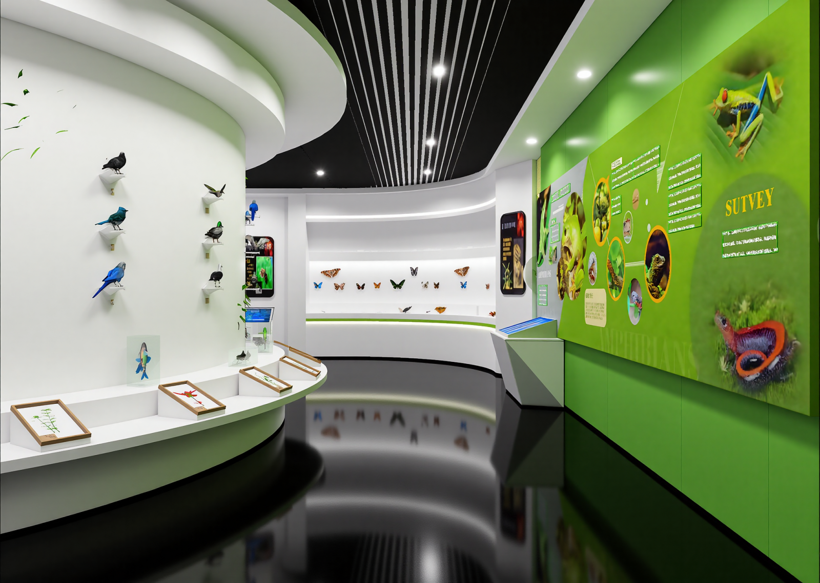 现代科学展厅3D模型下载【ID:1214330786】