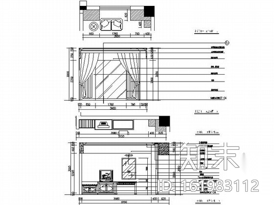 [武汉]某六层大酒店室内装修图cad施工图下载【ID:161983112】