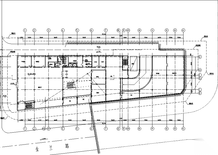 现代风格图书馆建筑设计方案文本+CAD+SU模型cad施工图下载【ID:151537185】