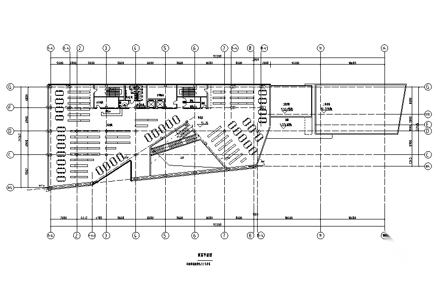 现代风格图书馆建筑设计方案文本+CAD+SU模型cad施工图下载【ID:151537185】