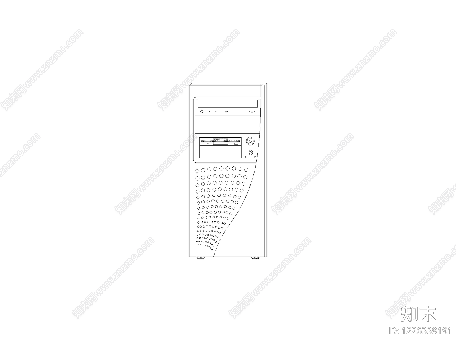 柜子cad施工图下载【ID:1226339191】