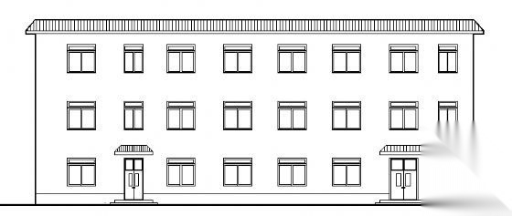 某教学楼建筑施工图cad施工图下载【ID:151578160】