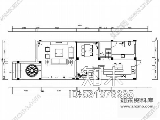 施工图江苏扬州现代质朴三层别墅装修CAD施工图含效果图施工图下载【ID:531976335】