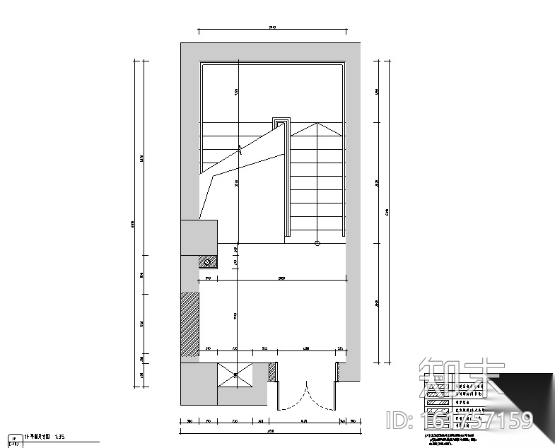 天域阁混搭风格中餐厅设计施工图（附效果图）cad施工图下载【ID:161757159】