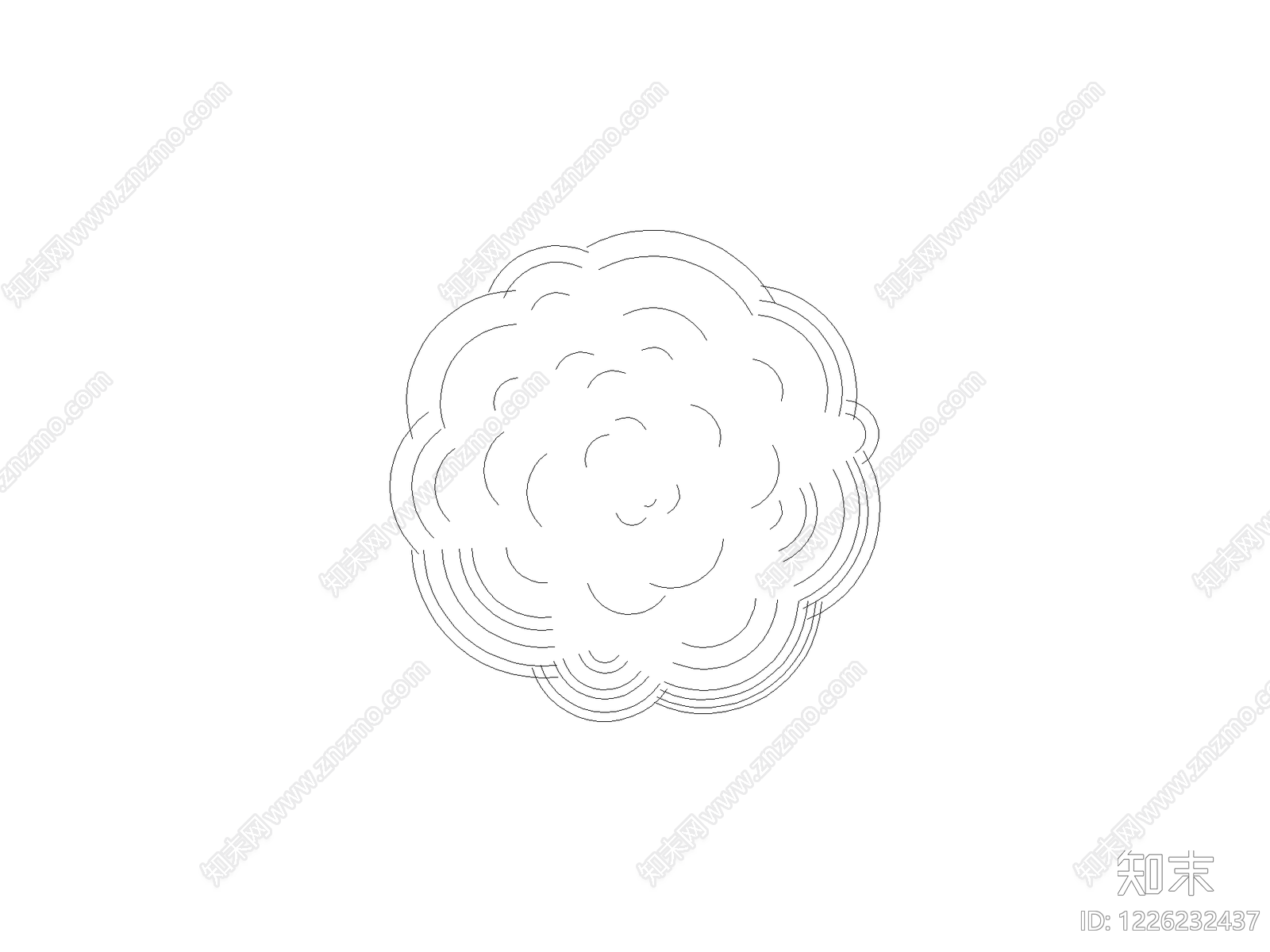 现代填充图案CAD图纸