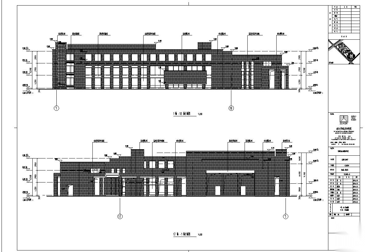 [安徽]某中学规划建筑设计文本（CAD+100页）施工图下载【ID:166208100】