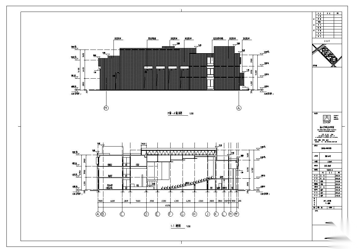 [安徽]某中学规划建筑设计文本（CAD+100页）施工图下载【ID:166208100】