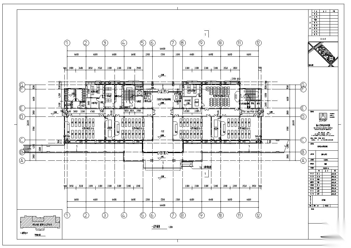 [安徽]某中学规划建筑设计文本（CAD+100页）施工图下载【ID:166208100】