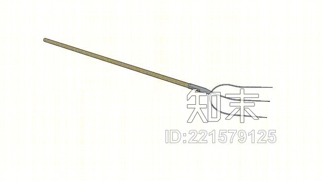 干草叉SU模型下载【ID:221579125】