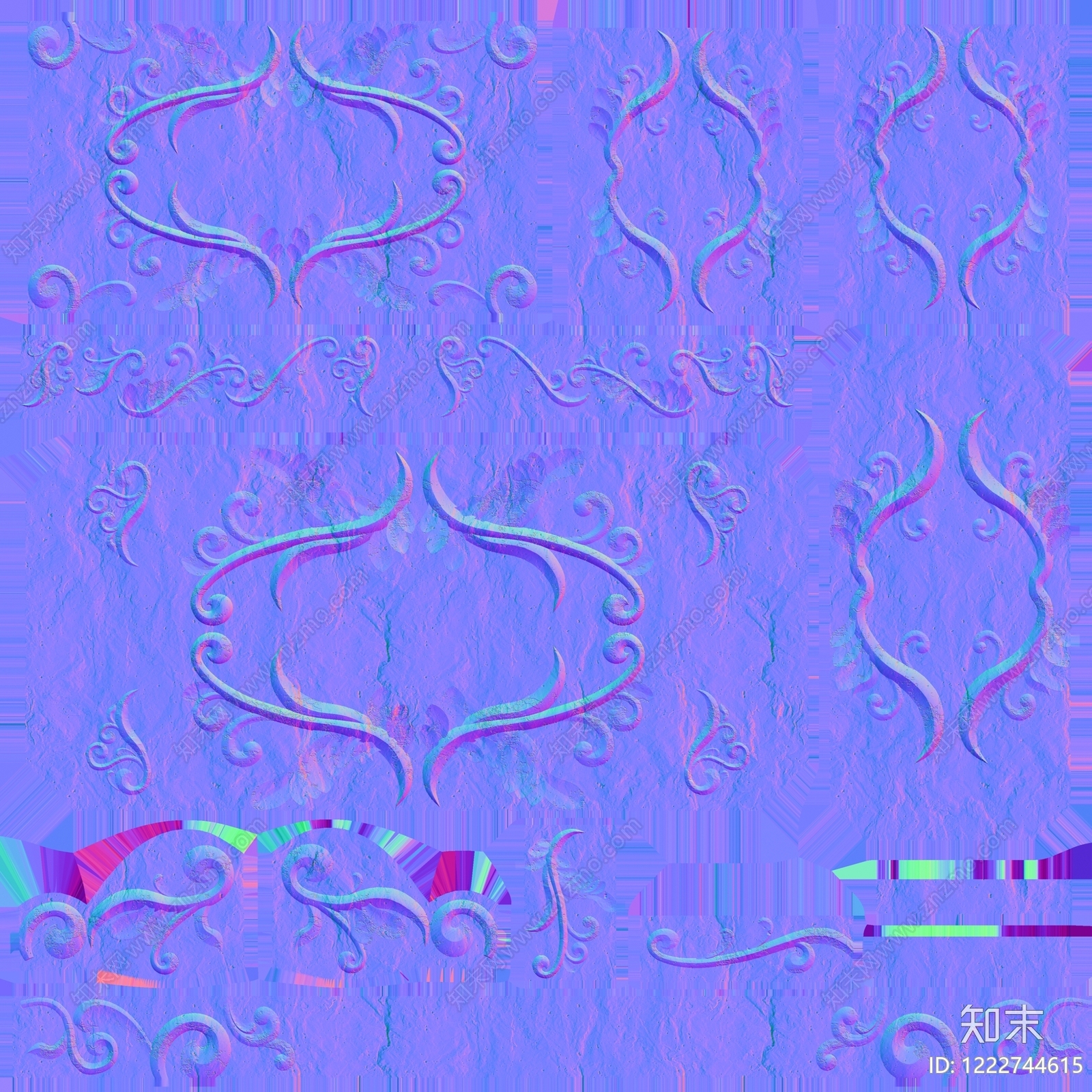 艺术玻璃高清贴图材质