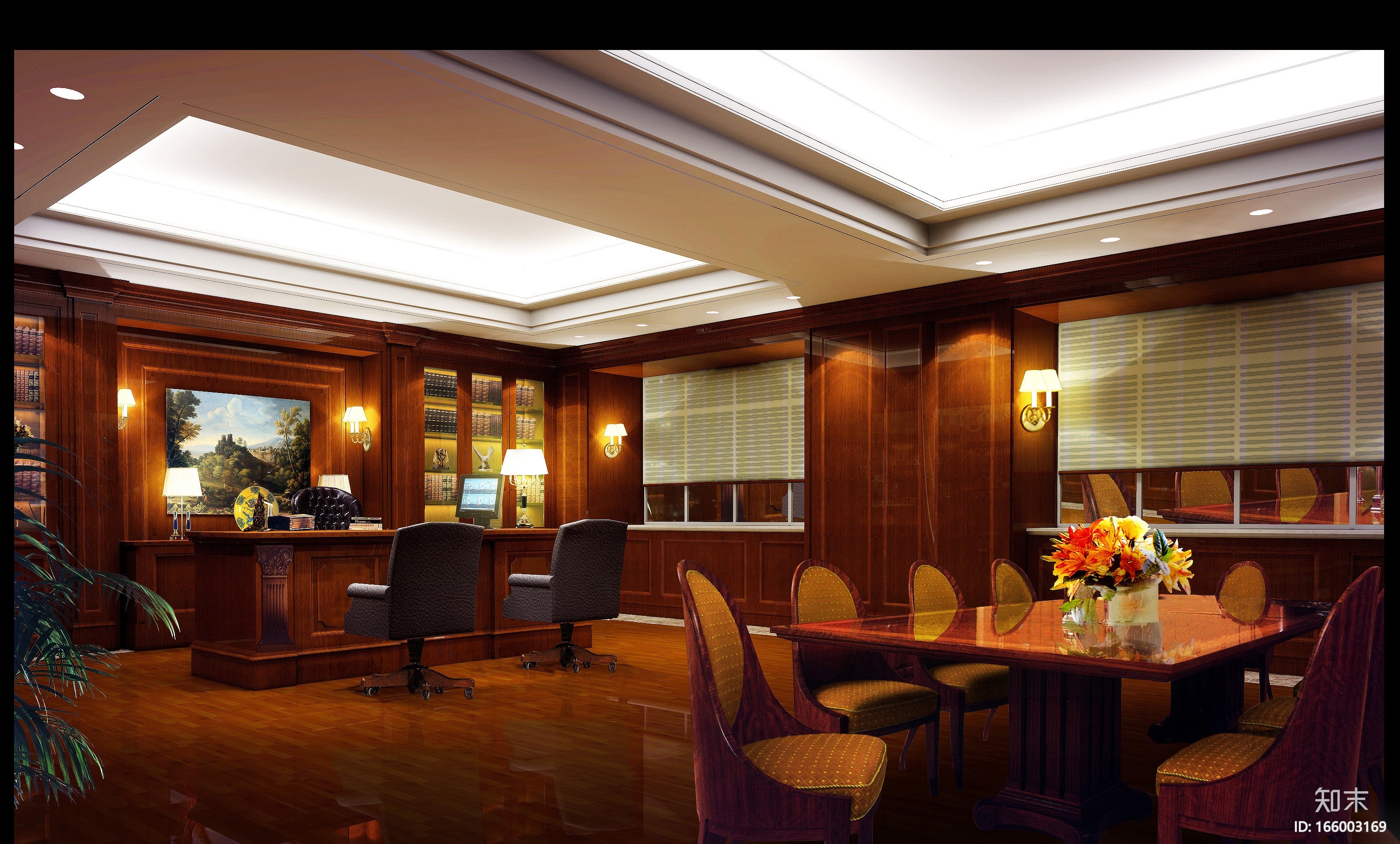 [上海]西郊庄园CAD施工图+效果图+材料表施工图下载【ID:166003169】