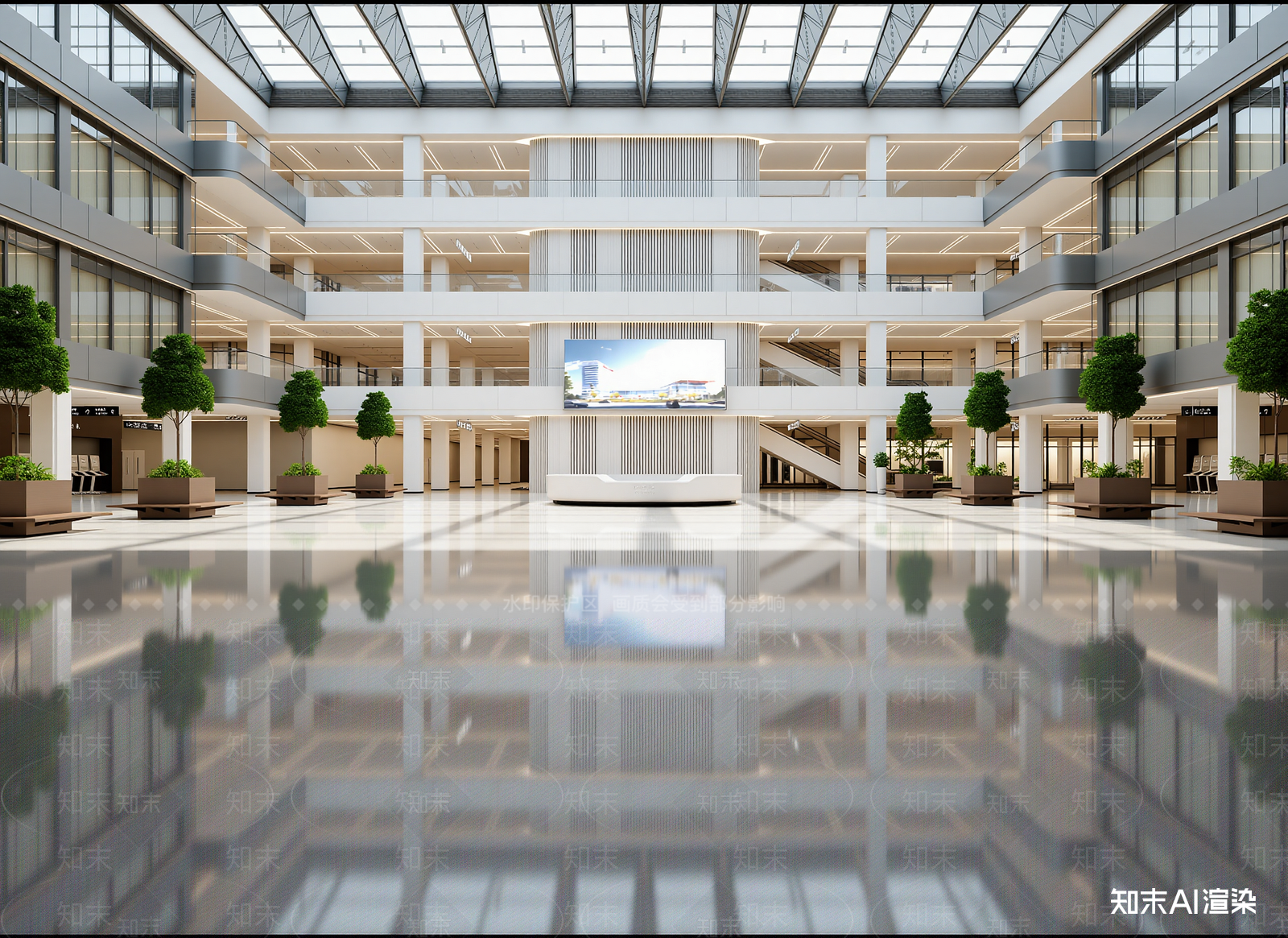 售楼处3D模型下载【ID:1214021723】