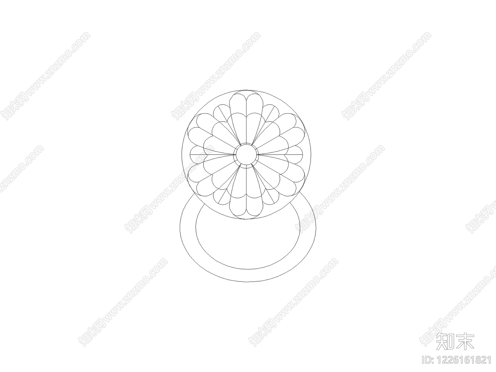 现代五金管件现代五金管件门把手膨胀螺栓管件弯头门锁施工图cad施工图下载【ID:1226161821】