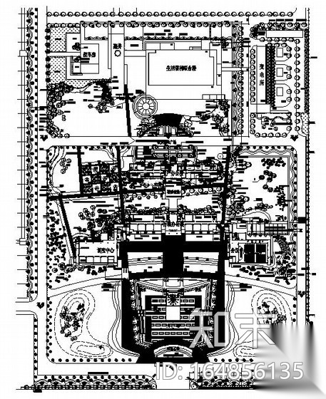 某工厂环境植物种植设计施工图下载【ID:164856135】
