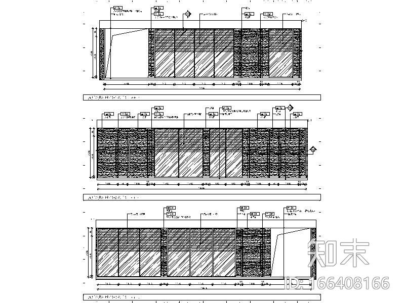 [深圳]基金管理公司办公楼设计施工图（含效果图）cad施工图下载【ID:166408166】