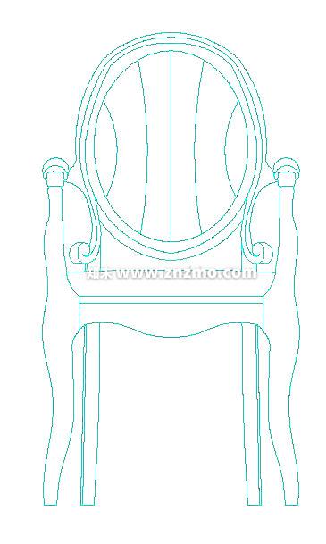 餐椅cad施工图下载【ID:178427117】