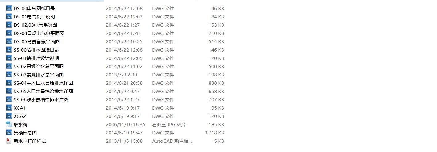 [河南]大运城虹湾售楼部景观施工图设计（80个cad）施工图下载【ID:161024169】