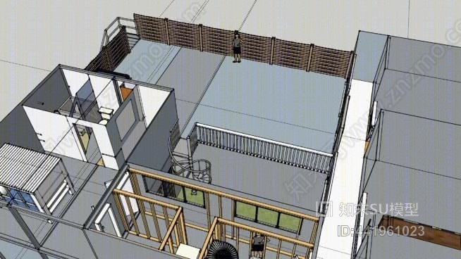 太阳能采集器SU模型下载【ID:441961023】