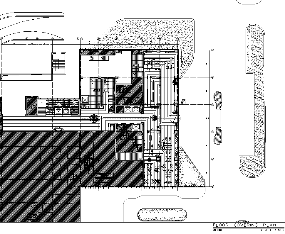 [广东]深圳逸林希尔顿酒店施工图_附效果图cad施工图下载【ID:167176111】