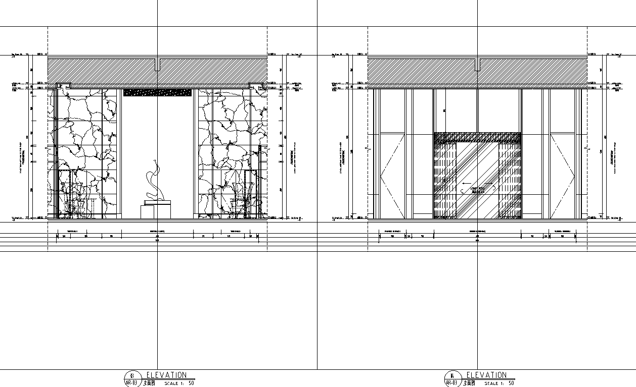[广东]深圳逸林希尔顿酒店施工图_附效果图cad施工图下载【ID:167176111】