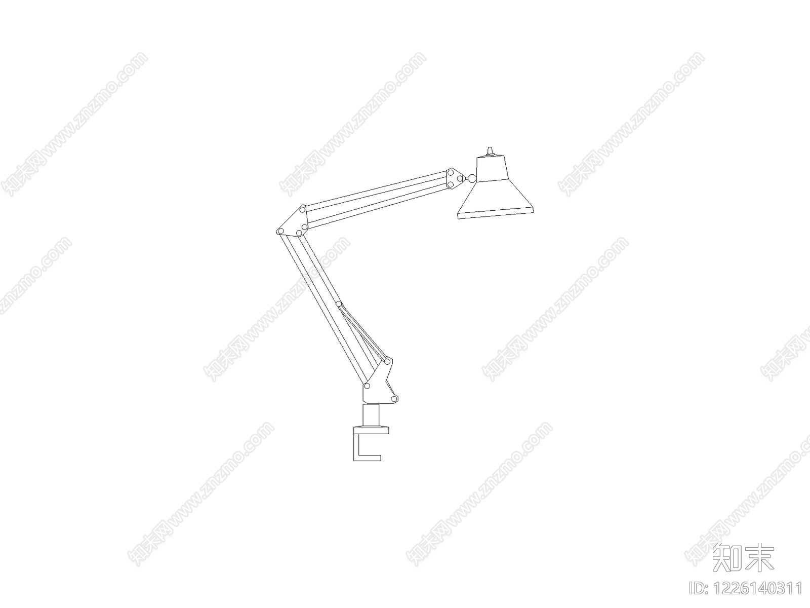 灯具图块cad施工图下载【ID:1226140311】