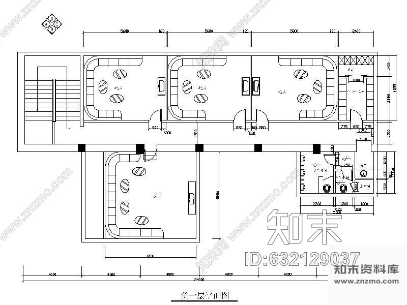 施工图某酒城KTV装修图(含实景)cad施工图下载【ID:632129037】
