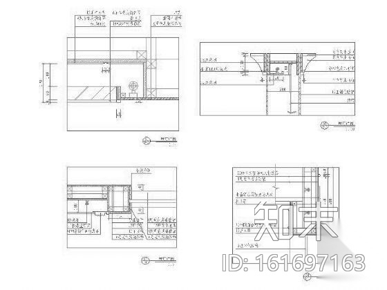 某精品床垫公司展厅装修图(含效果)cad施工图下载【ID:161697163】