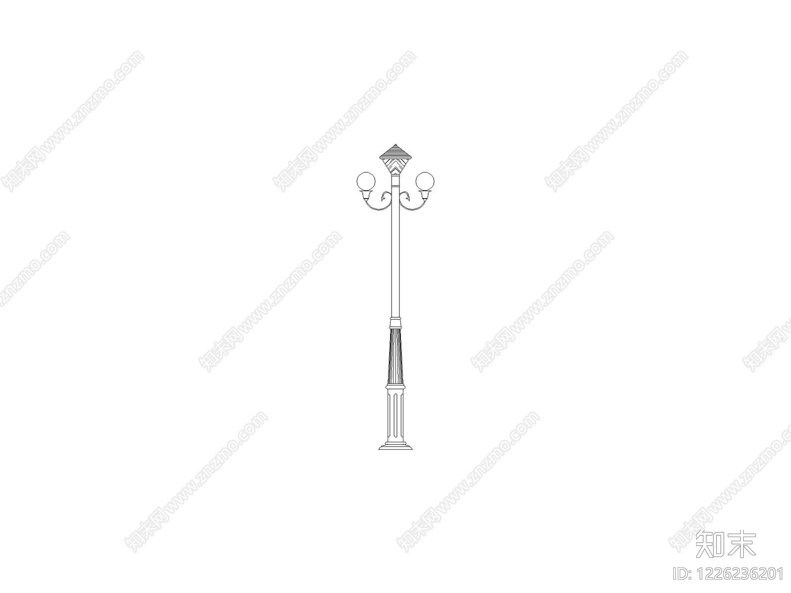 现代灯具图库CAD图纸