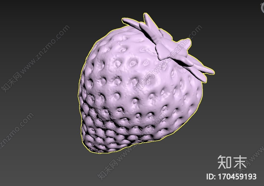 草莓Strawberry3d打印模型下载【ID:170459193】