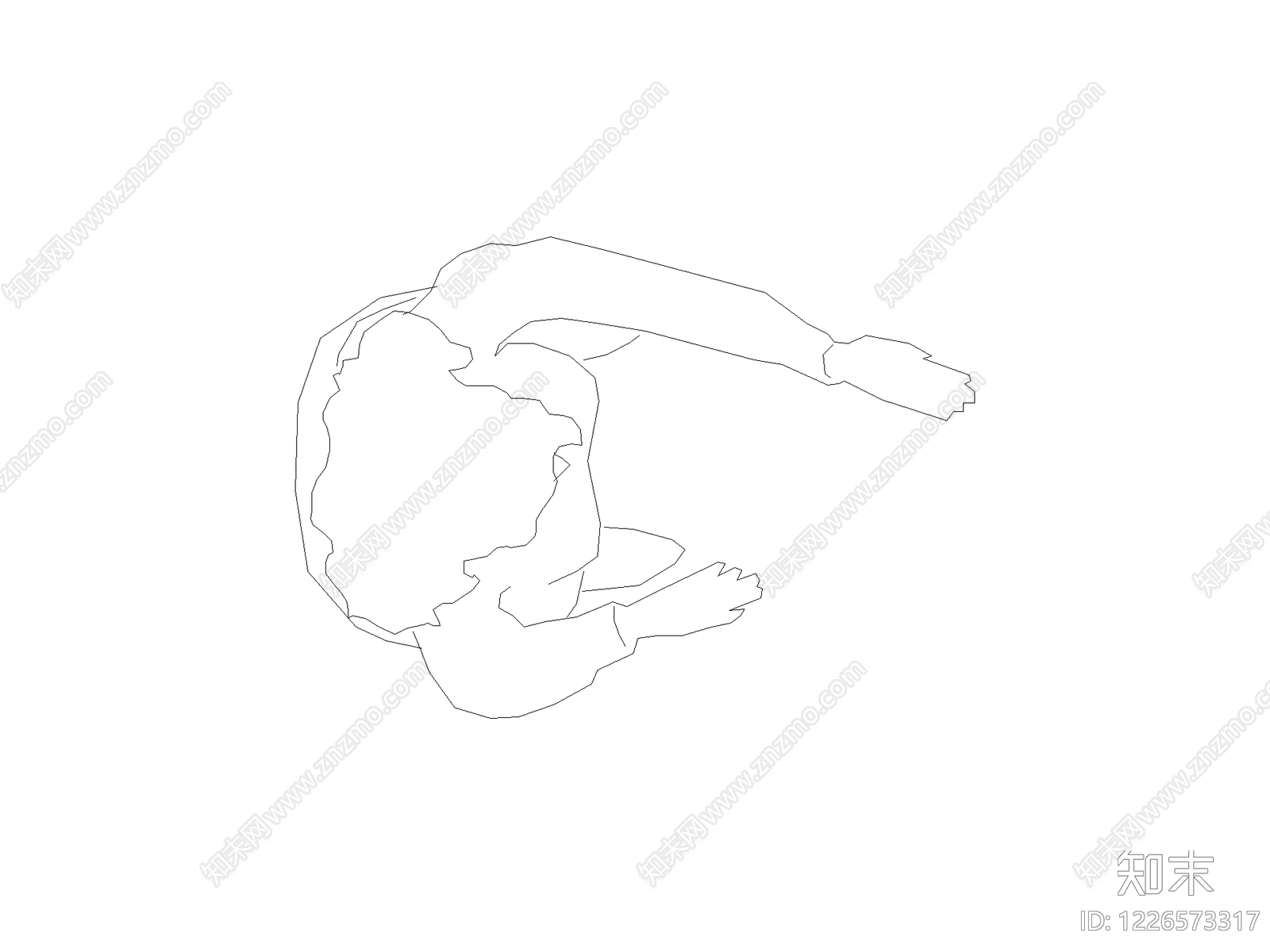 人物cad施工图下载【ID:1226573317】