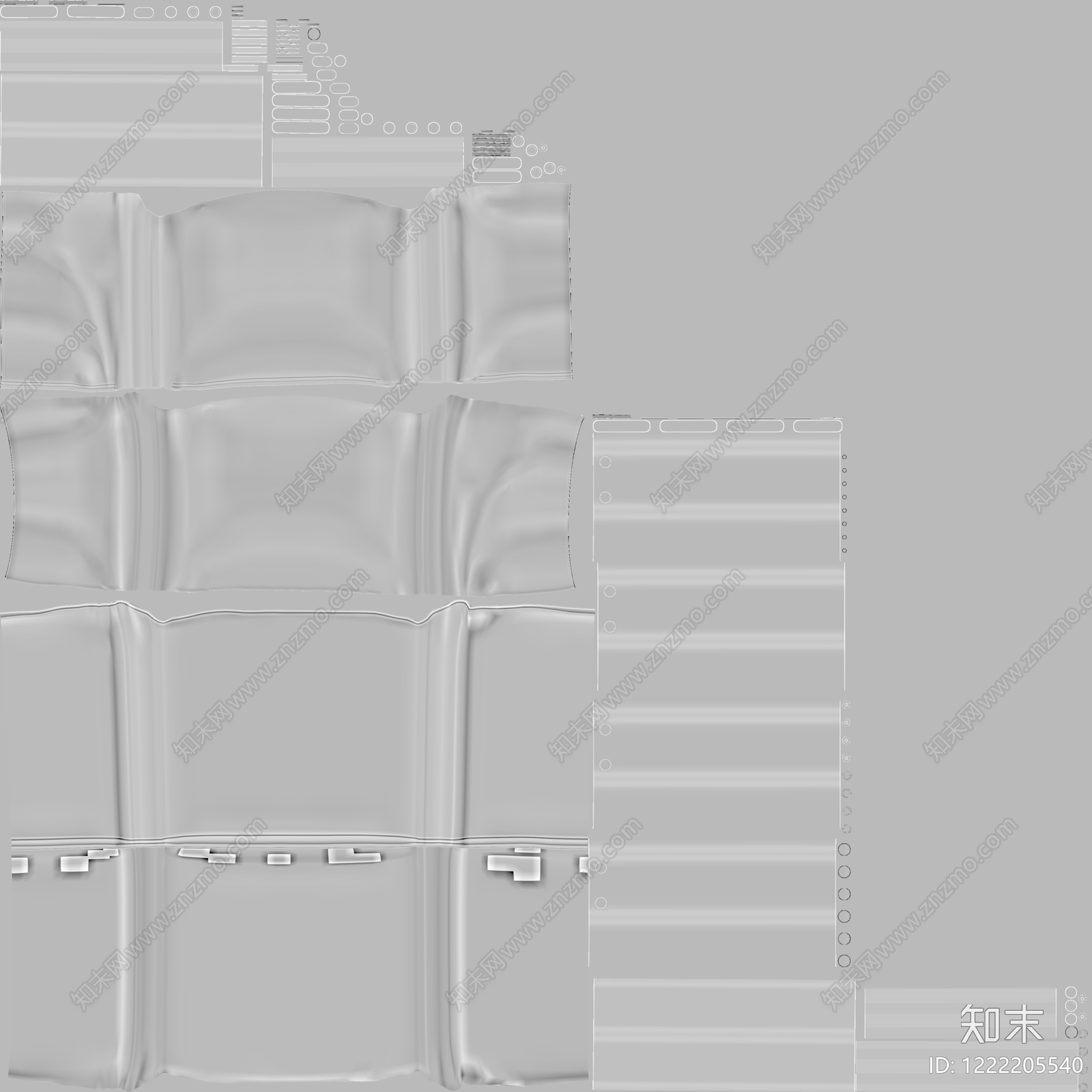 瓦楞玻璃贴图下载【ID:1222205540】