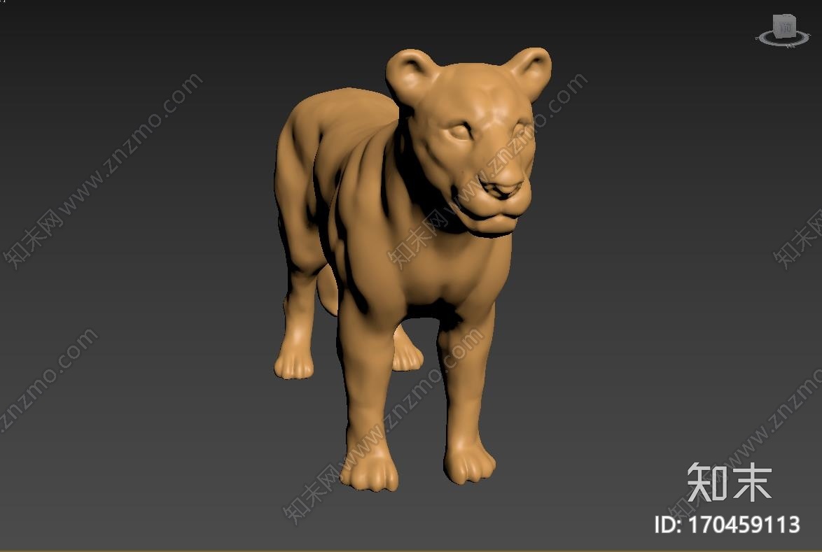 母狮子Lioness_t3d打印模型下载【ID:170459113】