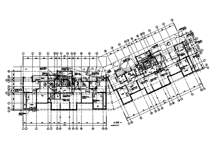 一线地产公司高层住宅楼设计建筑施工图施工图下载【ID:165731179】