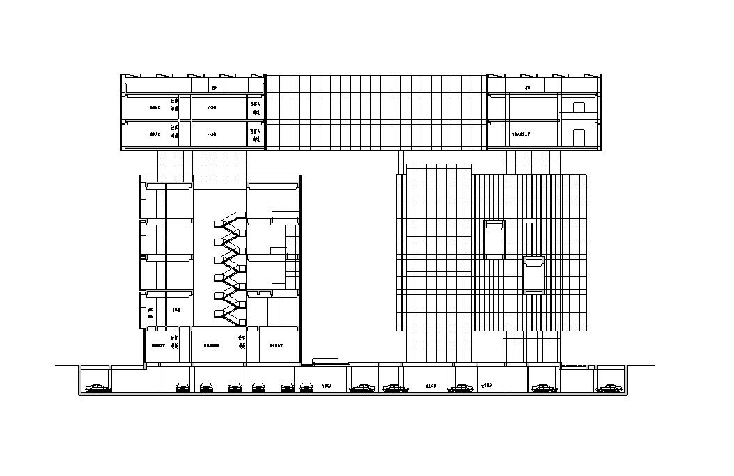 [广东]现代风格大厦建筑施工图设计文本（CAD）cad施工图下载【ID:165746142】