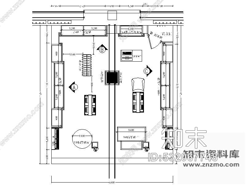 施工图某知名服饰童装店装修图施工图下载【ID:532067748】