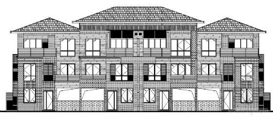 丹堤C区12、13、14、15、16号楼建筑施工图cad施工图下载【ID:149919182】