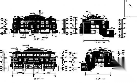 丹堤C区12、13、14、15、16号楼建筑施工图cad施工图下载【ID:149919182】