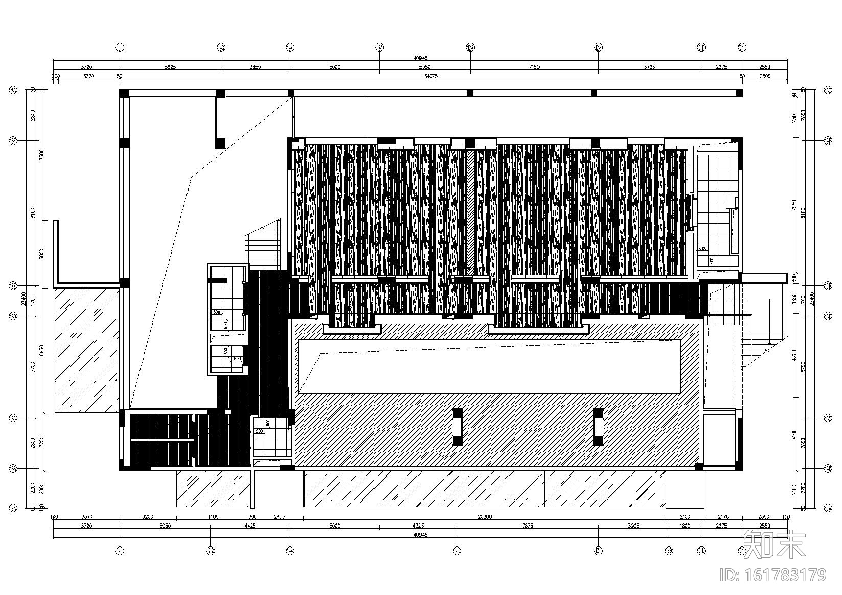 东仓建设-时代天荟会所摄影+CAD全套施工图cad施工图下载【ID:161783179】